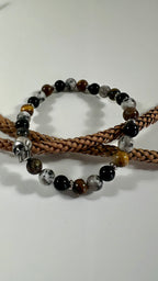 Lignaris Skull Stone Bracelet