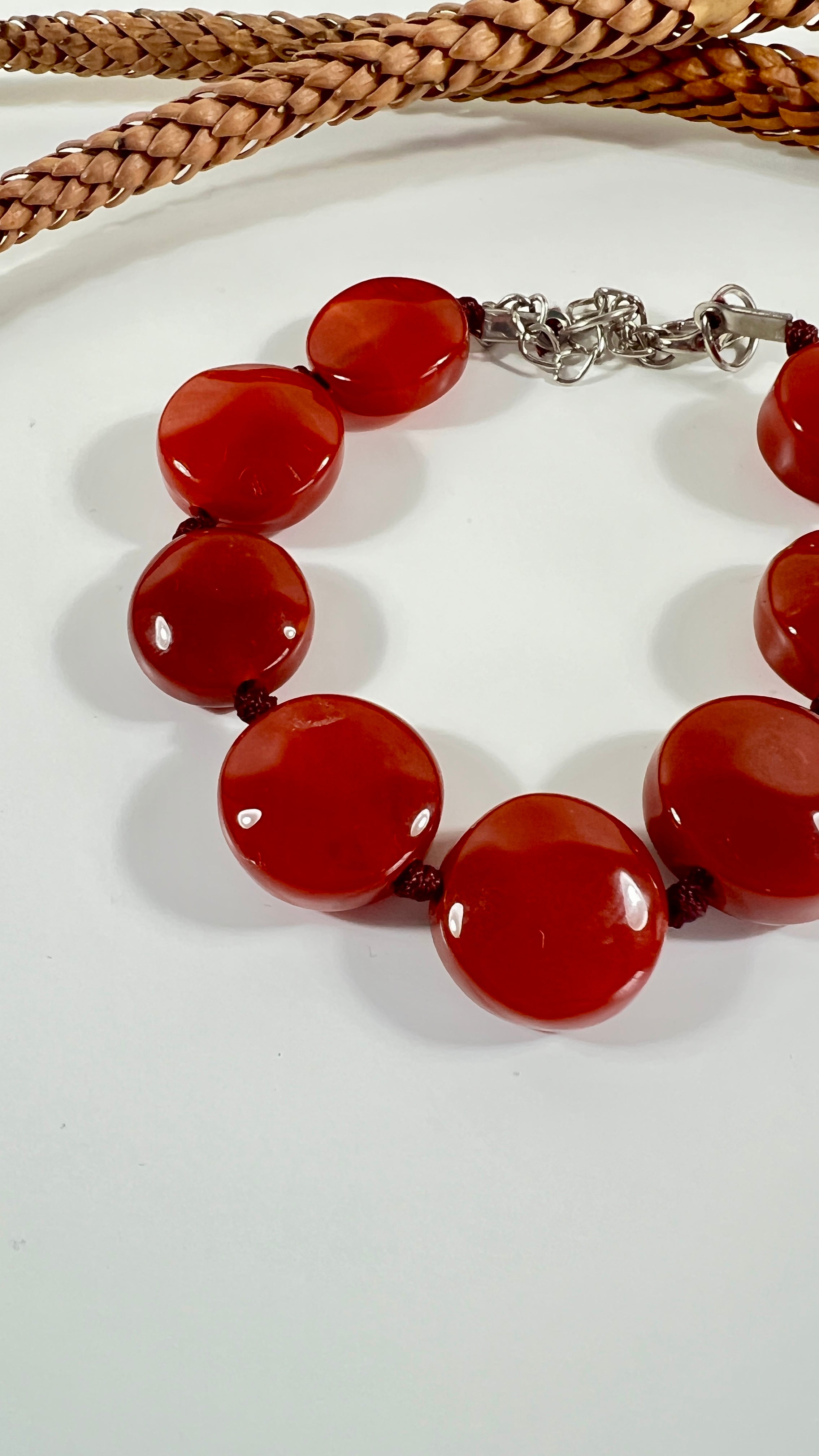 Lignaris Red Stone Bracelet