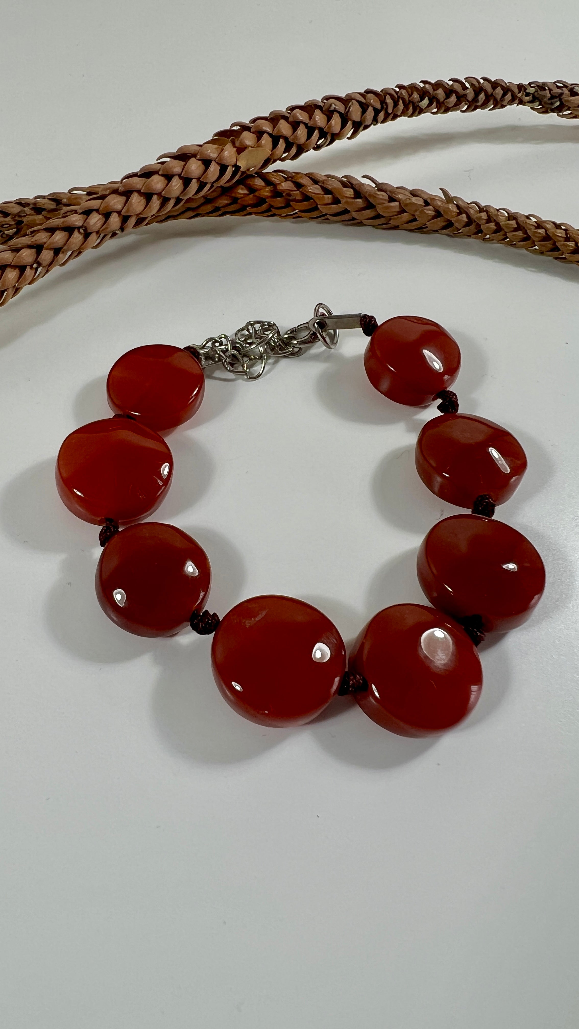 Lignaris Red Stone Bracelet