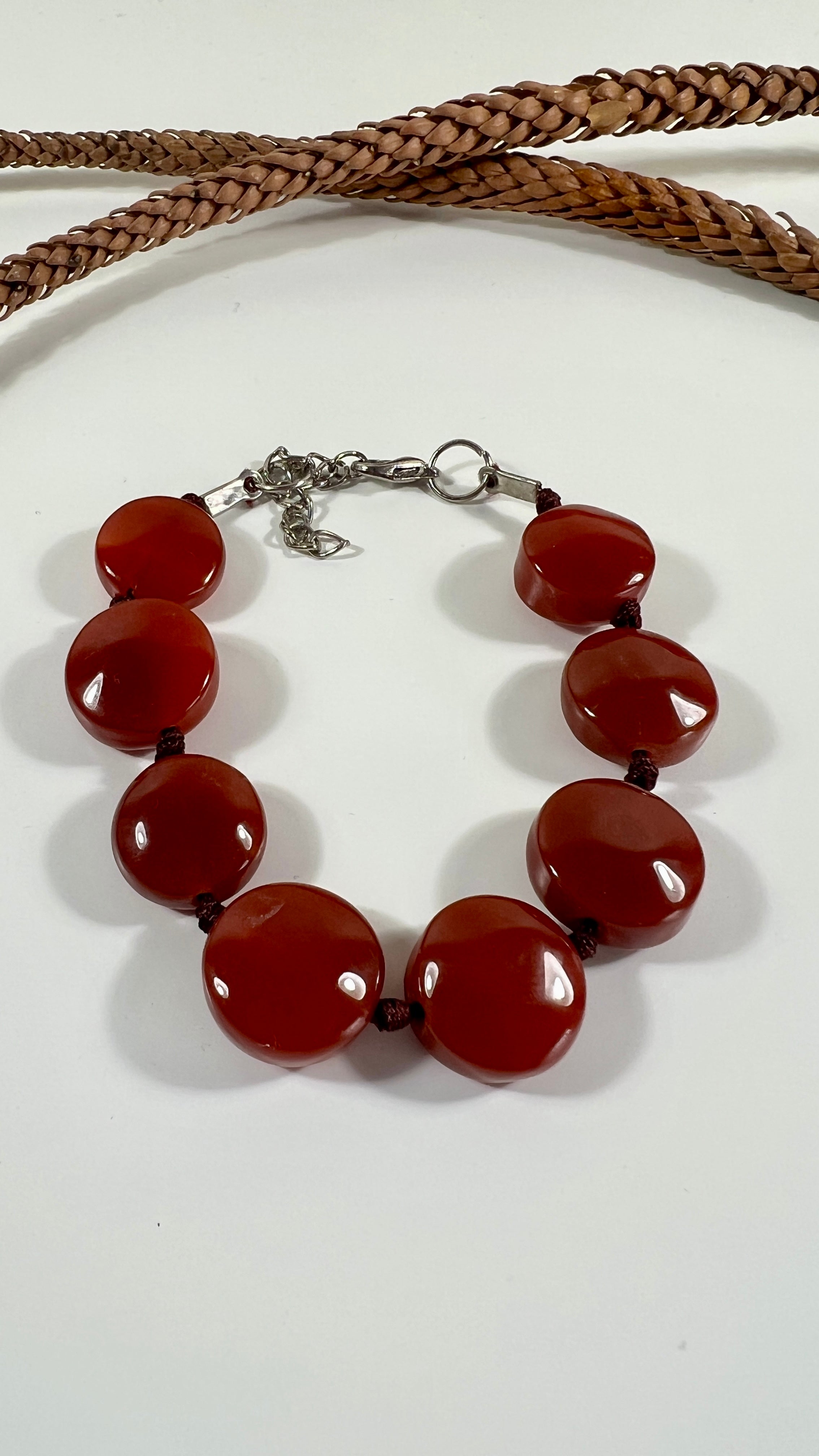 Lignaris Red Stone Bracelet