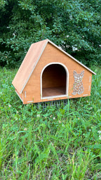 Modern Wooden  Pet House – Frenchie Edition  | Lignaris