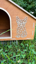 Modern Wooden  Pet House – Frenchie Edition  | Lignaris