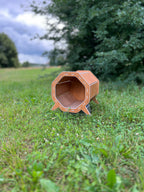 Designer Wooden Pet House “Modern Barrel” | Lignaris